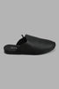 Redtag-Black-Mule-Mules-Senior-Boys-5 to 14 Years