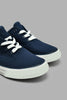 Redtag-Navy-Lace-Up-Mule-BSR-Casual-Shoes,-Colour:Navy,-Filter:Boys-Footwear-(5-to-14-Yrs),-New-In,-New-In-BSR-FOO,-Non-Sale,-S22A,-Section:Kidswear-Senior-Boys-5 to 14 Years