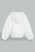 Load image into Gallery viewer, Redtag-Offwhite-Placement-Print-Sweat-Top-Sweatshirts-Infant-Girls-3 to 24 Months
