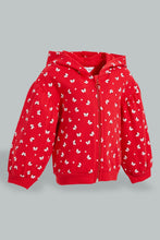 Load image into Gallery viewer, Redtag-Red-Placement-Print-Sweat-Top-Sweatshirts-Infant-Girls-3 to 24 Months
