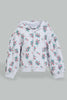 Redtag-Grey-Melange-Placement-Print-Sweat-Top-Sweatshirts-Infant-Girls-3 to 24 Months