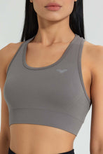 Load image into Gallery viewer, Redtag-Beige-Sports-Bra-Colour:Beige,-Filter:Women&#39;s-Clothing,-New-In,-New-In-Women,-Non-Sale,-S22B,-Section:Women,-Women-T-Shirts-Women&#39;s-
