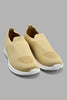 Redtag-Beige-Knit-Slip-On-Slip-Ons-Senior-Boys-5 to 14 Years