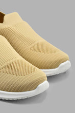 تنزيل الصورة على معرض الصور، Redtag-Beige-Knit-Slip-On-Slip-Ons-Senior-Boys-5 to 14 Years
