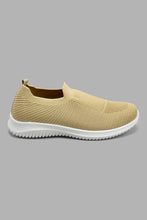 تنزيل الصورة على معرض الصور، Redtag-Beige-Knit-Slip-On-Slip-Ons-Senior-Boys-5 to 14 Years
