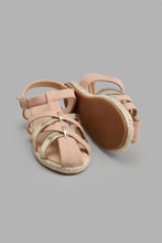 Load image into Gallery viewer, Redtag-Pale-Pink-Fisherman-Sandal-Fisherman-Senior-Girls-5 to 14 Years
