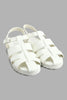 Redtag-White-T-Bar-Chunky-Sandal-Colour:White,-Filter:Girls-Footwear-(5-to-14-Yrs),-GSR-Casual-Sandals,-New-In,-New-In-GSR-FOO,-Non-Sale,-S22A,-Section:Kidswear-Senior-Girls-5 to 14 Years