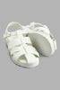 Redtag-White-T-Bar-Chunky-Sandal-Colour:White,-Filter:Girls-Footwear-(5-to-14-Yrs),-GSR-Casual-Sandals,-New-In,-New-In-GSR-FOO,-Non-Sale,-S22A,-Section:Kidswear-Senior-Girls-5 to 14 Years