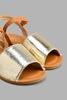 Redtag-Brown-Shimmer-Sandal-Colour:Brown,-Filter:Girls-Footwear-(3-to-5-Yrs),-GIR-Casual-Sandals,-New-In,-New-In-GIR-FOO,-Non-Sale,-S22A,-Section:Kidswear-Girls-3 to 5 Years