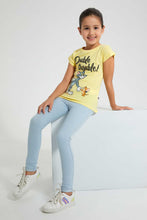 Load image into Gallery viewer, Redtag-Lightwash-Basic-Knit-Jegging-Jeggings-Girls-2 to 8 Years
