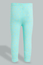 Load image into Gallery viewer, Redtag-Mint-Printed-Legging-Leggings-Infant-Girls-3 to 24 Months
