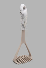 Load image into Gallery viewer, Redtag-White-Marble-Potato-Masher-Masher-Home-Dining-
