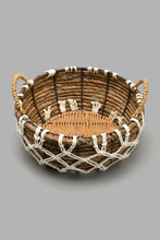 تنزيل الصورة على معرض الصور، Redtag-Brown-Round-Basket-Baskets-Home-Dining-
