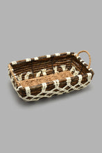 تنزيل الصورة على معرض الصور، Redtag-Brown-Rectangle-Basket-Baskets-Home-Dining-
