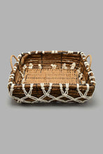 تنزيل الصورة على معرض الصور، Redtag-Brown-Square-Basket-Baskets-Home-Dining-
