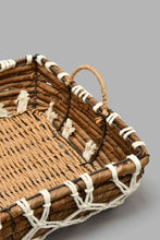 تنزيل الصورة على معرض الصور، Redtag-Brown-Square-Basket-Baskets-Home-Dining-
