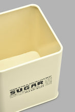 تنزيل الصورة على معرض الصور، Redtag-Beige-Square-Sugar-Canister-Canisters-And-Jars-Home-Dining-
