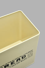 تنزيل الصورة على معرض الصور، Redtag-Beige-Square-Bread-Canister-Canisters-And-Jars-Home-Dining-
