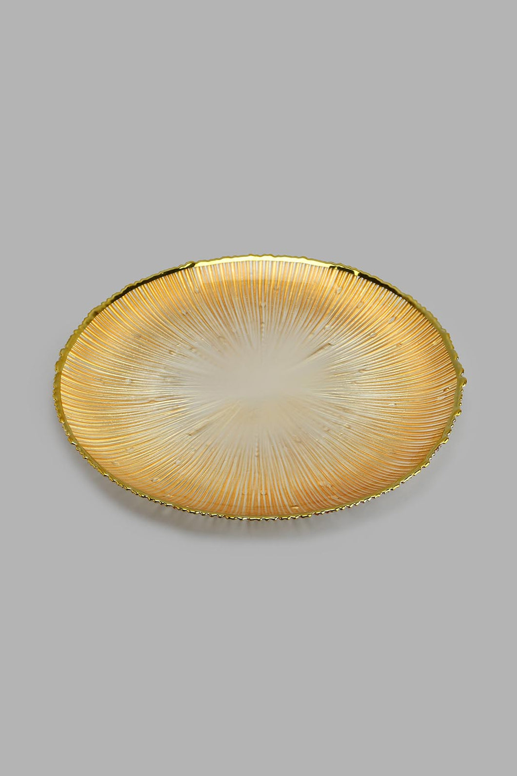 Redtag-Gold-Band-Glass-Charger-Plate-Colour:Gold,-Filter:Home-Dining,-HMW-DIN-Accessories,-New-In,-New-In-HMW-DIN,-Non-Sale,-S22A,-Section:Homewares-Home-Dining-