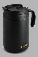 تنزيل الصورة على معرض الصور، Redtag-Black-Travel-Mug-Travel-Mugs-Home-Dining-
