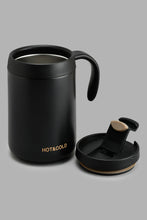 تنزيل الصورة على معرض الصور، Redtag-Black-Travel-Mug-Travel-Mugs-Home-Dining-
