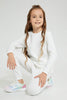 Redtag-White-Heart-Jacquard-Jog-Suit-Jog-Sets-Girls-2 to 8 Years