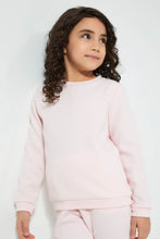 تنزيل الصورة على معرض الصور، Redtag-Pink-Butterfly-Jacquard-Jog-Suit-Jog-Sets-Girls-2 to 8 Years
