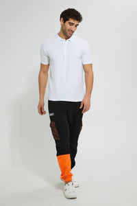 Redtag-White-Polo-T-Shirt-Polo-Shirts-Men's-