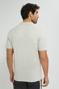 Redtag-Ecru-Polo-T-Shirt-Polo-Shirts-Men's-