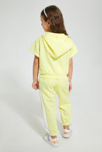 Load image into Gallery viewer, Yellow Good Energy Good Vibes Jog Suit (2 Piece)
