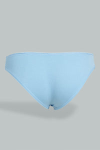 Redtag-White-And-Blue-Bikini-Brief-(Pack-of-2)-365,-Colour:Blue,-Colour:White,-ESS,-Filter:Senior-Girls-(9-to-14-Yrs),-GSR-Briefs,-New-In,-New-In-GSR,-Non-Sale,-Section:Kidswear-Senior-Girls-9 to 14 Years