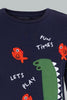 Redtag-Blue-Crocodile-Pyjama-Set-Boys-Pyjama-Sets,-Colour:Blue,-Filter:Boys-(2-to-8-Yrs),-New-In,-New-In-BOY,-Non-Sale,-S22A,-Section:Kidswear-Boys-2 to 8 Years