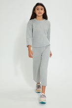 Load image into Gallery viewer, Redtag-Grey-Melange-Highneck-Brushed-Sets-Jog-Sets--
