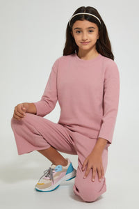 Redtag-Pink-Highneck-Brushed-Sets-Jog-Sets--