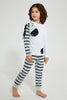 Redtag-Blue-Applique-Zebra-Pyjam-Set-Pyjama-Sets-Boys-2 to 8 Years
