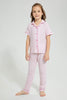 Redtag-Pink-Printed-Stripe-&-Heart-Knitted-Nightsuit-Colour:Pink,-Filter:Girls-(2-to-8-Yrs),-Girls-Pyjama-Sets,-New-In,-New-In-GIR,-Non-Sale,-S22B,-Section:Kidswear-Girls-2 to 8 Years