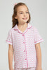 Redtag-Pink-Printed-Stripe-&-Heart-Knitted-Nightsuit-Colour:Pink,-Filter:Girls-(2-to-8-Yrs),-Girls-Pyjama-Sets,-New-In,-New-In-GIR,-Non-Sale,-S22B,-Section:Kidswear-Girls-2 to 8 Years