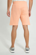 تنزيل الصورة على معرض الصور، Redtag-Mint-Orange-Loungewear-Shorts-Loungewear-Men&#39;s-
