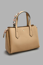 تنزيل الصورة على معرض الصور، Redtag-Beige-Day-Bag-With-Multi-Pocket-Day-Bags-Women-
