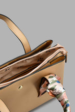 تنزيل الصورة على معرض الصور، Redtag-Beige-Day-Bag-With-Multi-Pocket-Day-Bags-Women-
