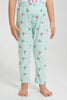 Redtag-White-Aop-Floral-Nightsuit-Pyjama-Sets-Girls-2 to 8 Years