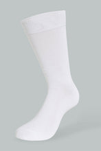 Load image into Gallery viewer, Redtag-White-3Pk-Men&#39;S-Formal-Socks-Ankle-Length-Men&#39;s-
