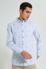 Redtag-White-Printed-Oxford-Shirt-Casual-Shirts-Men's-