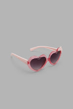 Load image into Gallery viewer, Redtag-Heart-Shape-Embellished-Sunglasses-Sunglasses-Girls-
