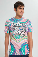 Load image into Gallery viewer, Redtag-Multi-Color-Printed-T-Shirt-Colour:Assorted,-Filter:Men&#39;s-Clothing,-Men-T-Shirts,-New-In,-New-In-Men,-Non-Sale,-S22B,-Section:Men-Men&#39;s-

