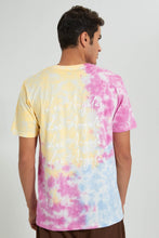 Load image into Gallery viewer, Redtag-Multi-Color-Printed-T-Shirt-All-Over-Prints-Men&#39;s-
