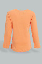 تنزيل الصورة على معرض الصور، Redtag-Coral-L/S-Graphic-T-Shirt-Graphic-Prints-Infant-Girls-3 to 24 Months
