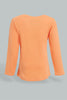 Redtag-Coral-L/S-Graphic-T-Shirt-Graphic-Prints-Infant-Girls-3 to 24 Months