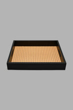 تنزيل الصورة على معرض الصور، Redtag-Brown-Rectangle-Tray-(-Large)-Trays-Home-Dining-
