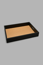 تنزيل الصورة على معرض الصور، Redtag-Brown-Rectangle-Tray-(-Large)-Trays-Home-Dining-
